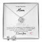 My Fearless Mom Love Knot Necklace & Earring Set