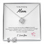 Amazing Mom Love Knot Necklace Set