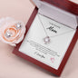 Amazing Mom Love Knot Necklace Set