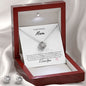 My Fearless Mom Love Knot and Earring Set - Mama Bear