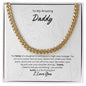 My Amazing Daddy Cuban Link Chain