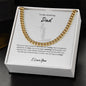 My Amazing Dad Cuban Link Chain