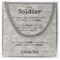 My Soldier Cuban Link Chain