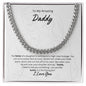 My Amazing Daddy Cuban Link Chain