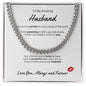 My Amazing Husband Cuban Link Chain
