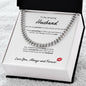 My Amazing Husband Cuban Link Chain