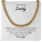 My Amazing Daddy Cuban Link Chain