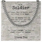 My Soldier Cuban Link Chain