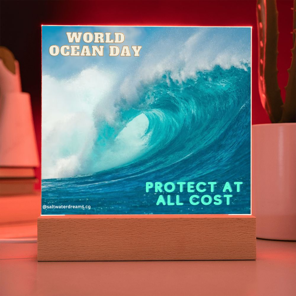 WOD - wave - Acrylic Square