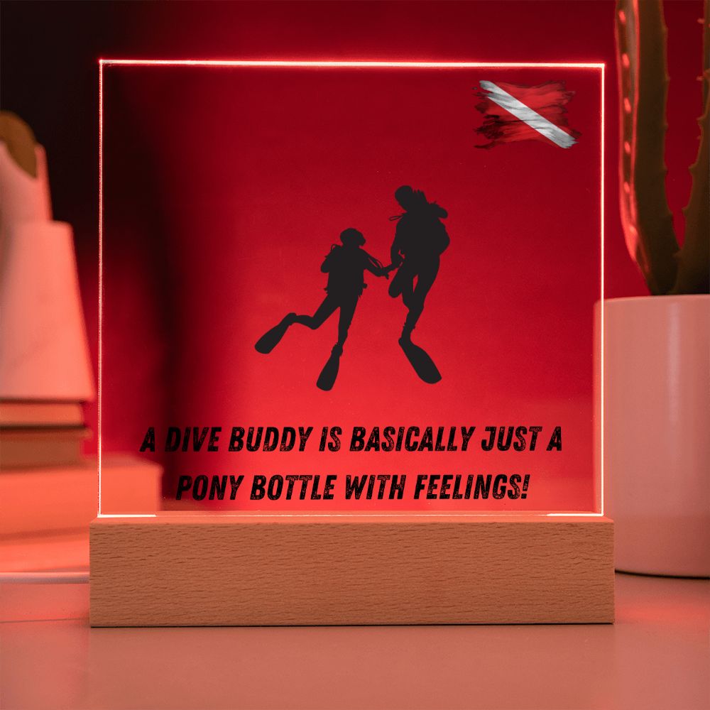 Dive Buddy - Acrylic Square