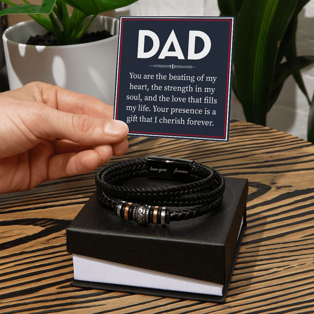 Dad, you are the - Love You Forever Bracelet