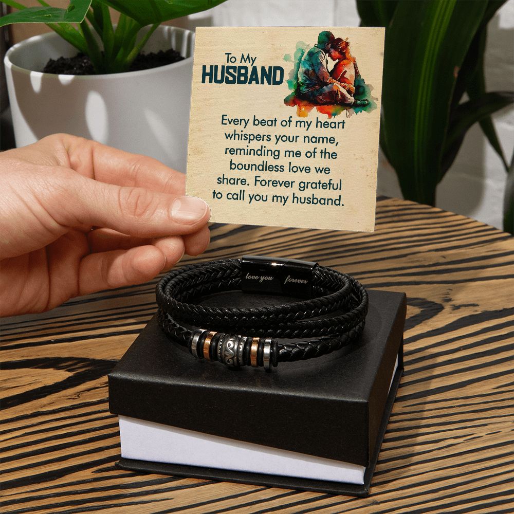 Every beat - Love You Forever Bracelet