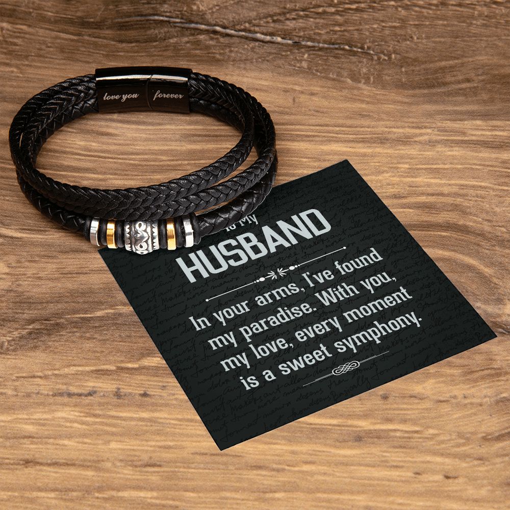 In your arms - Love You Forever Bracelet
