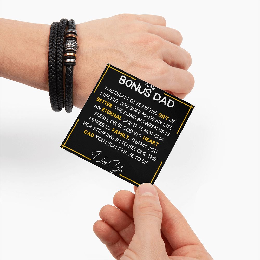 Bonus Dad Bracelet - gift of life Love You Forever Bracelet