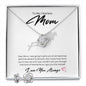 Fearless Mom Love Knot Necklace & Earrings