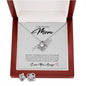 Fearless Mom Love Knot Necklace & Earrings