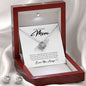 Fearless Mom Love Knot Necklace & Earrings