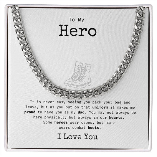 My Hero Cuban Link Chain