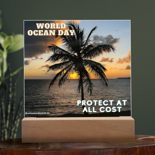 WOD - palm - Acrylic Square
