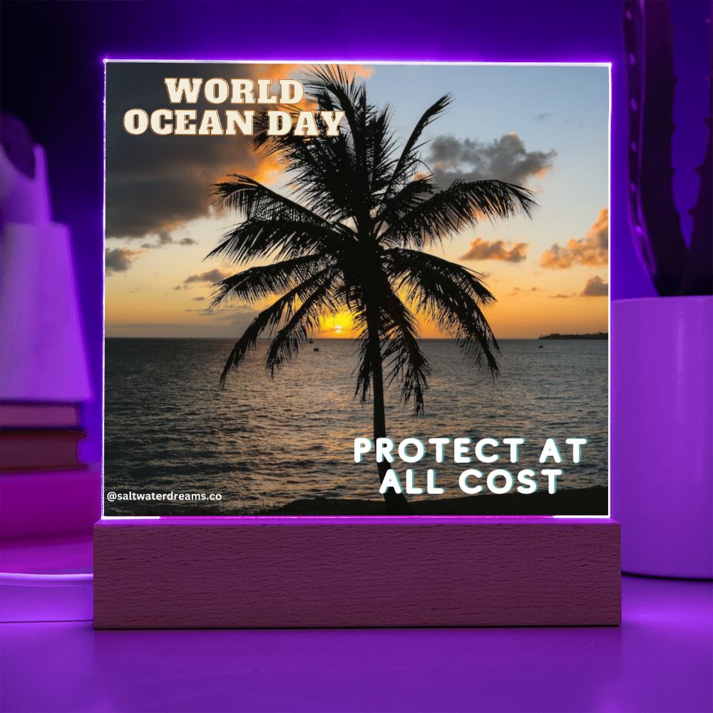 WOD - palm - Acrylic Square