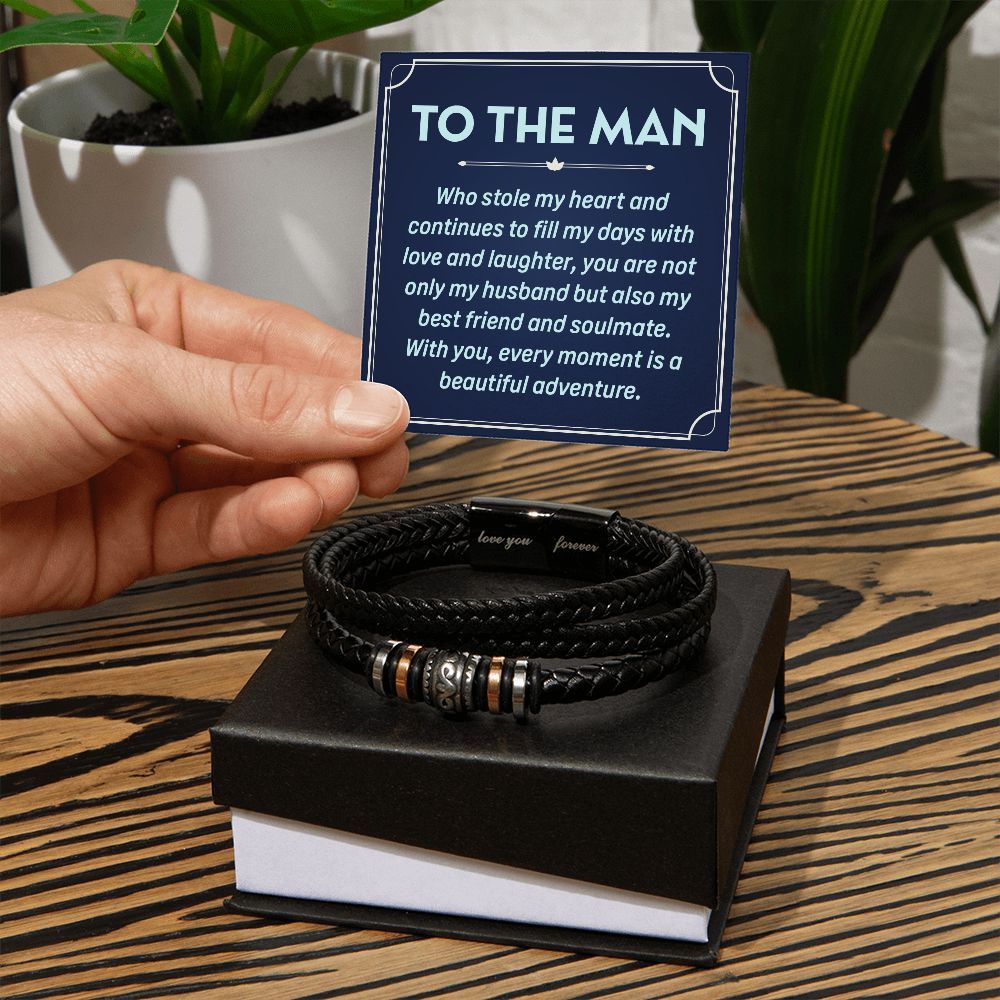 To the man who stole - Love You Forever Bracelet