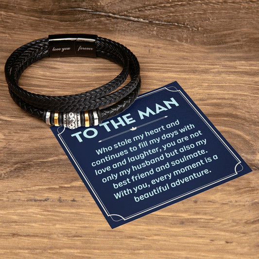 To the man who stole - Love You Forever Bracelet
