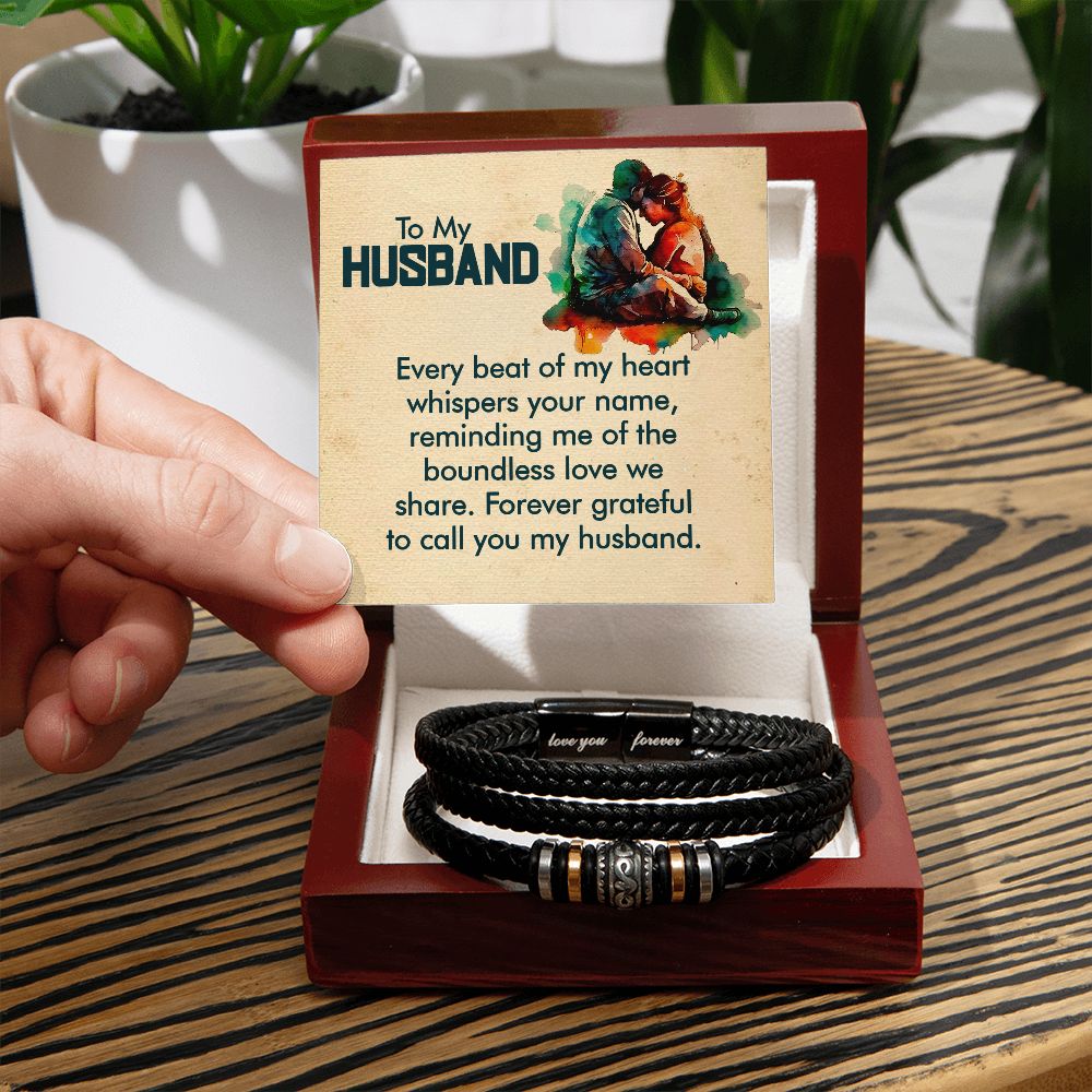 Every beat - Love You Forever Bracelet