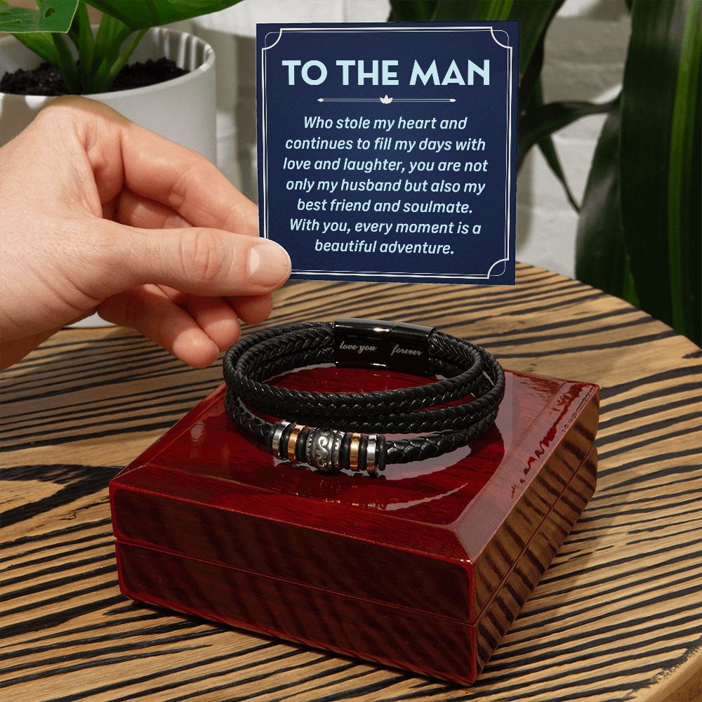 To the man who stole - Love You Forever Bracelet